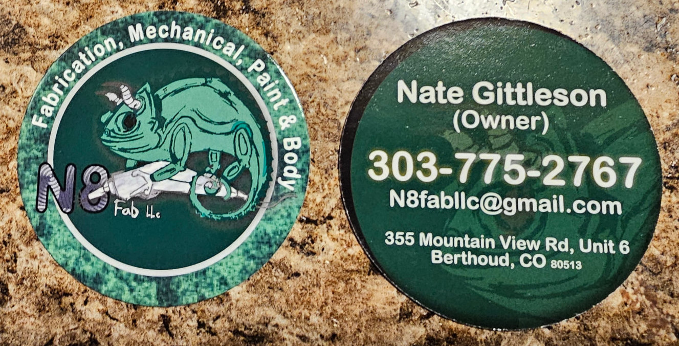 Round Business Card