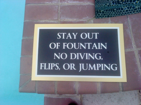 Metal Placard